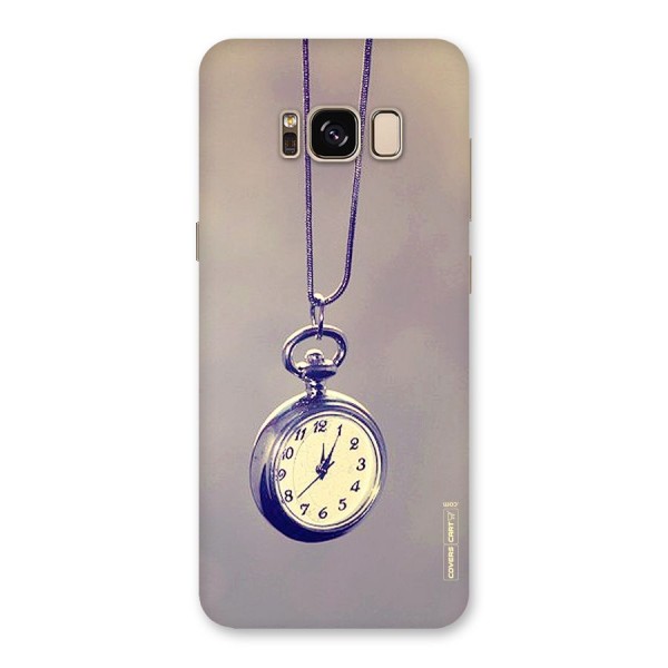 Clock Locket Back Case for Galaxy S8