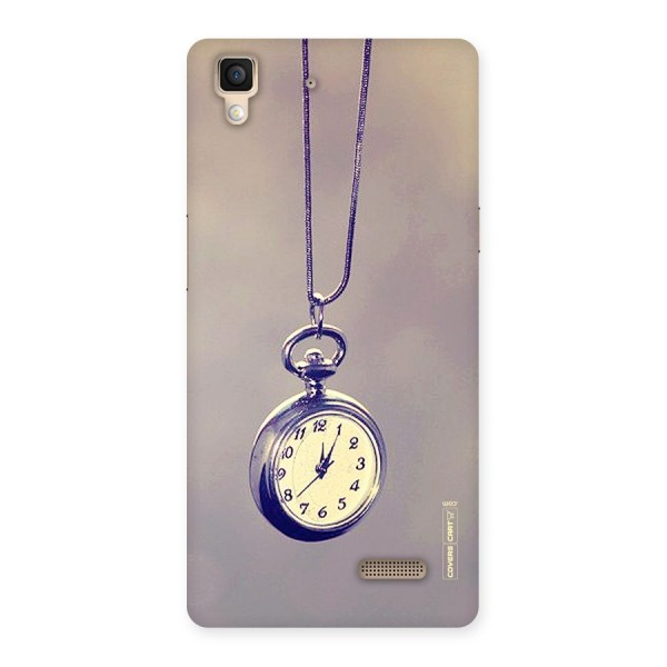 Clock Locket Back Case for Oppo R7