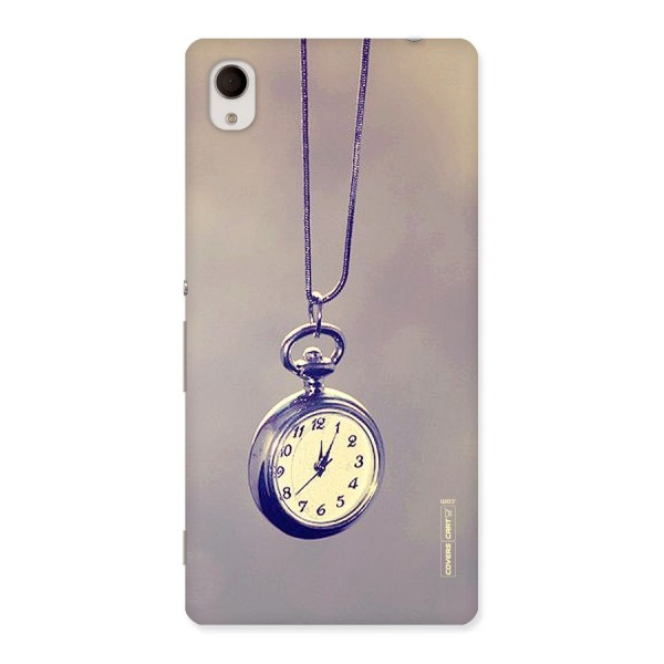 Clock Locket Back Case for Xperia M4 Aqua