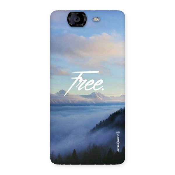 Cloudy Free Back Case for Canvas Knight A350