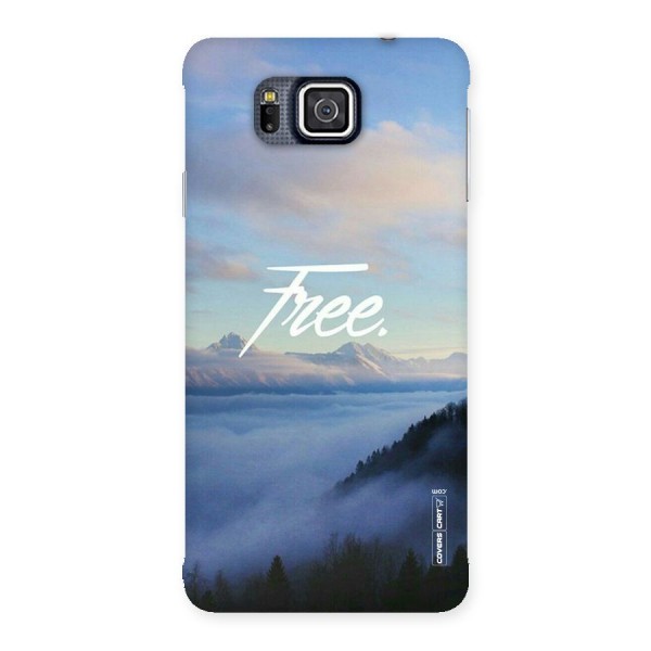 Cloudy Free Back Case for Galaxy Alpha