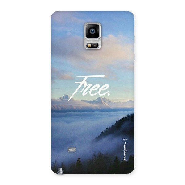 Cloudy Free Back Case for Galaxy Note 4