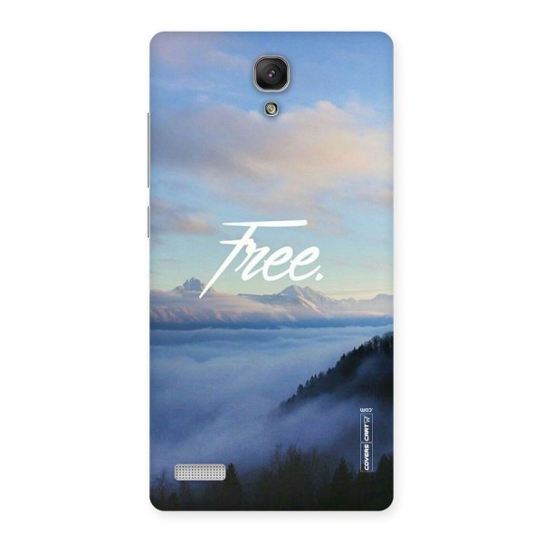 Cloudy Free Back Case for Redmi Note