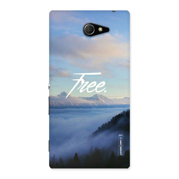 Cloudy Free Back Case for Sony Xperia M2