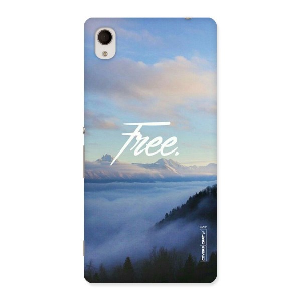 Cloudy Free Back Case for Sony Xperia M4