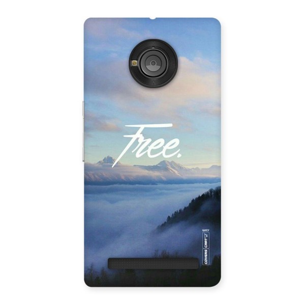 Cloudy Free Back Case for Yu Yuphoria