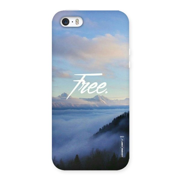 Cloudy Free Back Case for iPhone SE