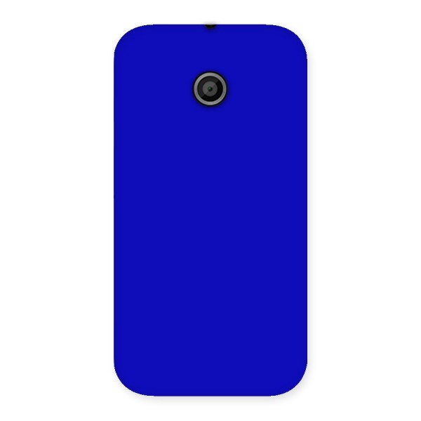 Cobalt Blue Back Case for Moto E