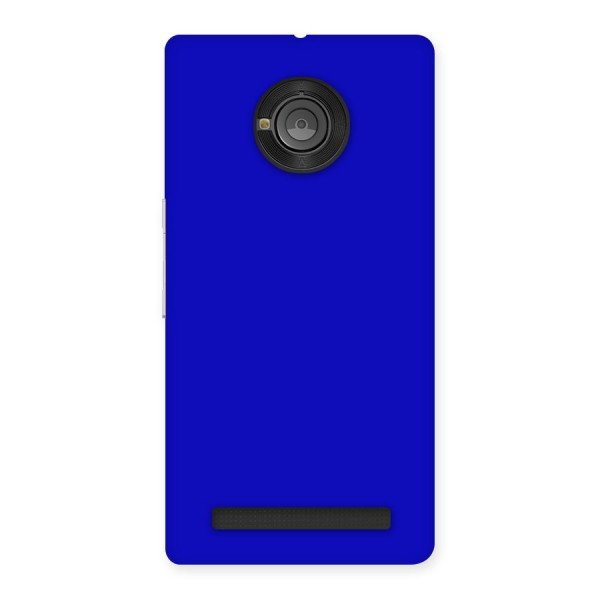 Cobalt Blue Back Case for Yu Yuphoria