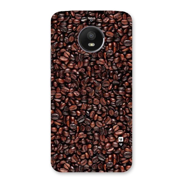 Cocoa Beans Back Case for Moto E4 Plus