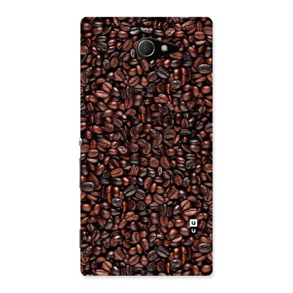 Cocoa Beans Back Case for Sony Xperia M2