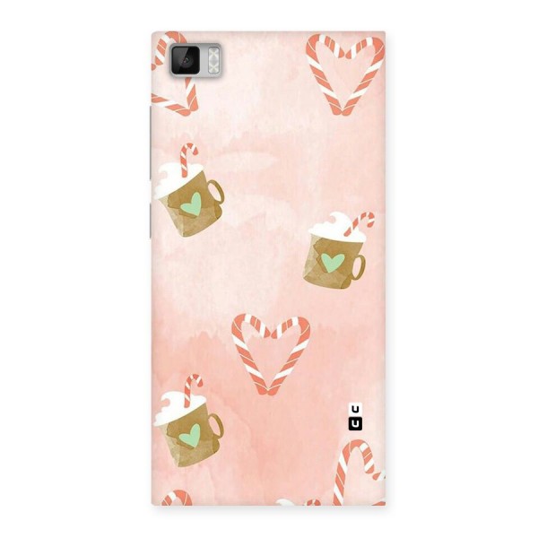 Coffee And Candies Back Case for Xiaomi Mi3