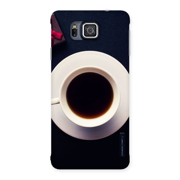 Coffee And Cookies Back Case for Galaxy Alpha