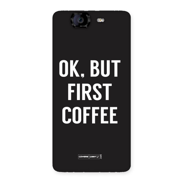 But First Coffee Back Case for Canvas Knight A350