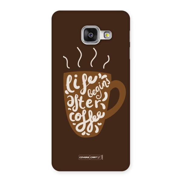 Coffee Mug Back Case for Galaxy A3 2016