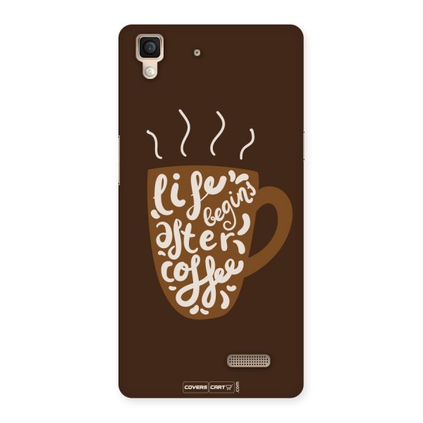 Coffee Mug Back Case for Oppo R7