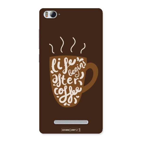 Coffee Mug Back Case for Xiaomi Mi4i