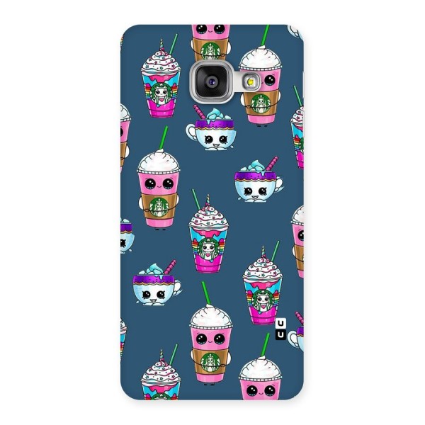 Coffee Mugs Back Case for Galaxy A3 2016