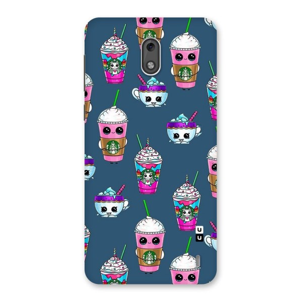 Coffee Mugs Back Case for Nokia 2