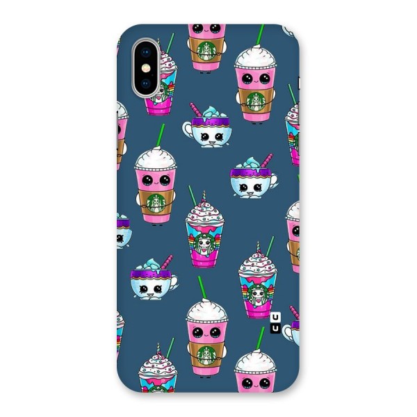 Coffee Mugs Back Case for iPhone X