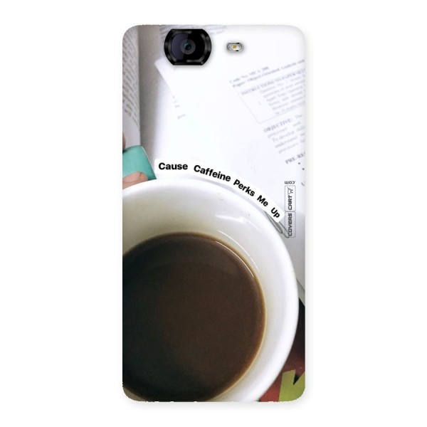 Coffee Perks Back Case for Canvas Knight A350