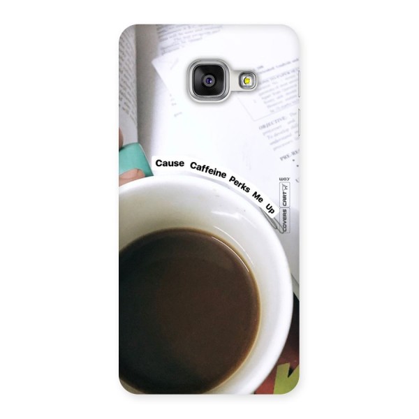 Coffee Perks Back Case for Galaxy A3 2016