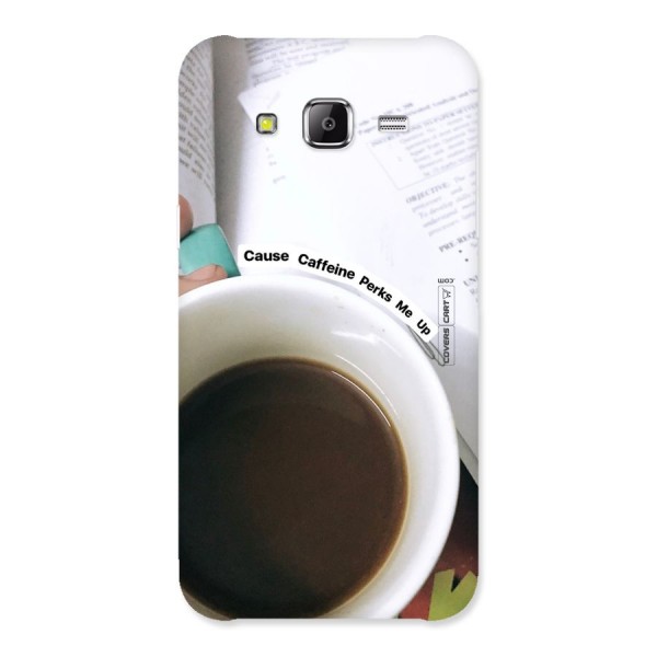 Coffee Perks Back Case for Samsung Galaxy J5