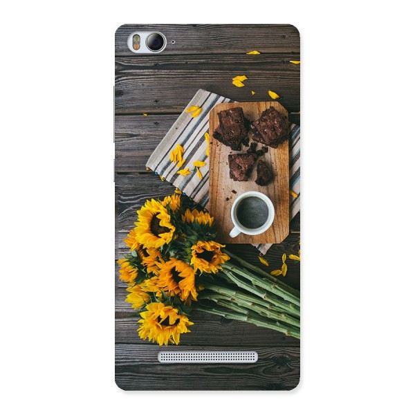 Coffee and Flowers Back Case for Xiaomi Mi4i