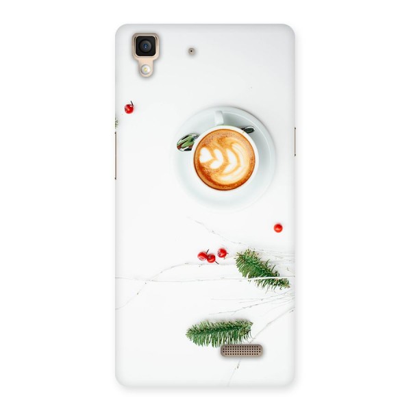 Coffee and Leafs Back Case for Oppo R7