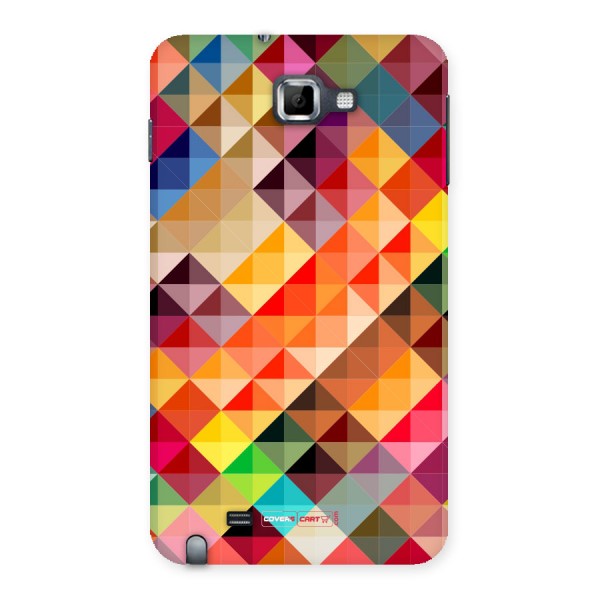 Colorful Cubes Back Case for Galaxy Note