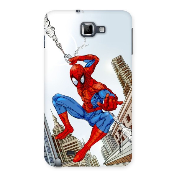 Comic Spider Man Back Case for Galaxy Note