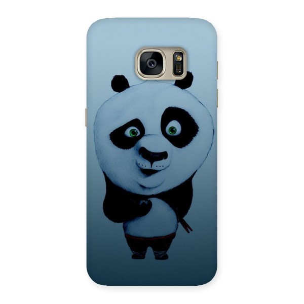 Confused Cute Panda Back Case for Galaxy S7