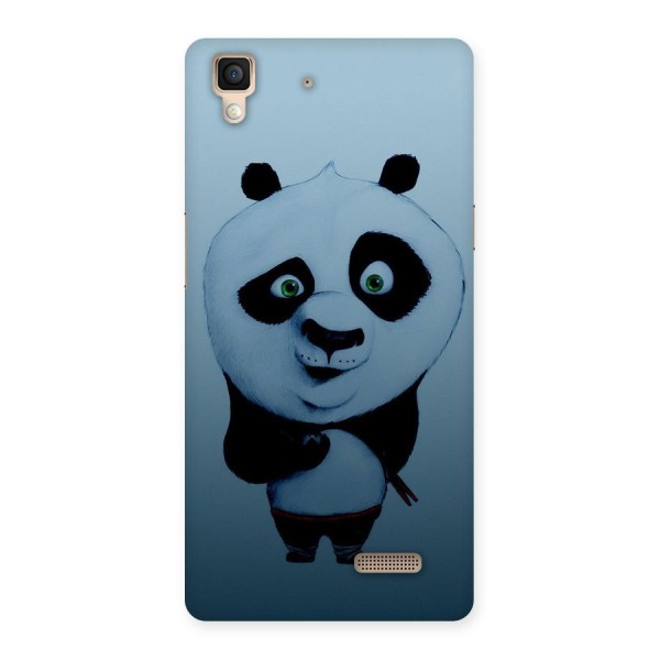 Confused Cute Panda Back Case for Oppo R7