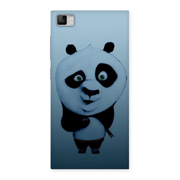 Confused Cute Panda Back Case for Xiaomi Mi3