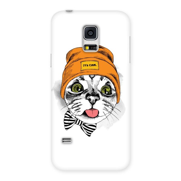 Cool cat Back Case for Galaxy S5 Mini