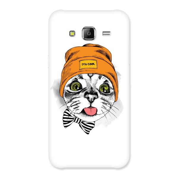 Cool cat Back Case for Samsung Galaxy J5