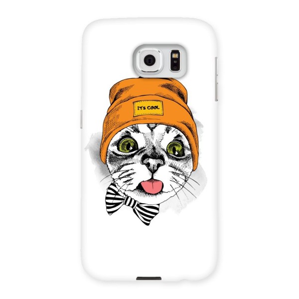 Cool cat Back Case for Samsung Galaxy S6