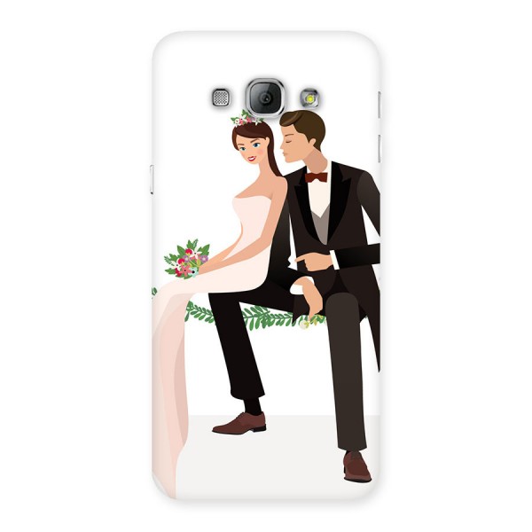 Wedding Couple Back Case for Galaxy A8