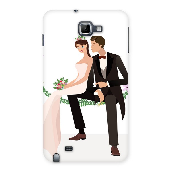 Wedding Couple Back Case for Galaxy Note