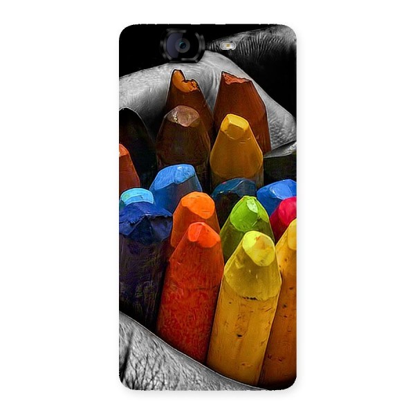 Crayons Beautiful Back Case for Canvas Knight A350