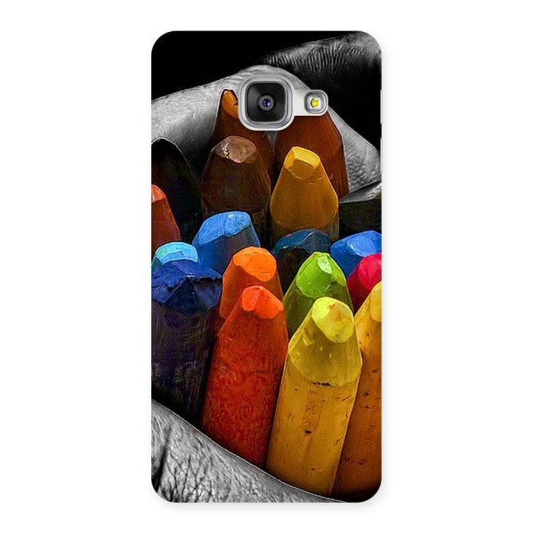 Crayons Beautiful Back Case for Galaxy A3 2016