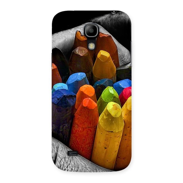 Crayons Beautiful Back Case for Galaxy S4 Mini