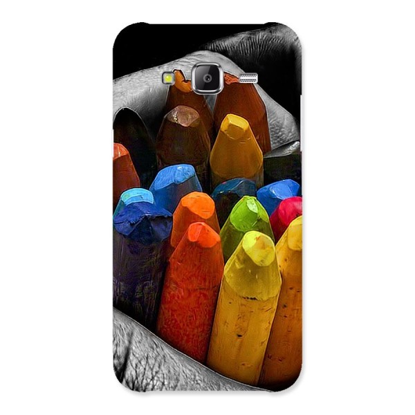 Crayons Beautiful Back Case for Samsung Galaxy J5