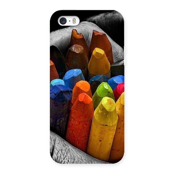 Crayons Beautiful Back Case for iPhone SE