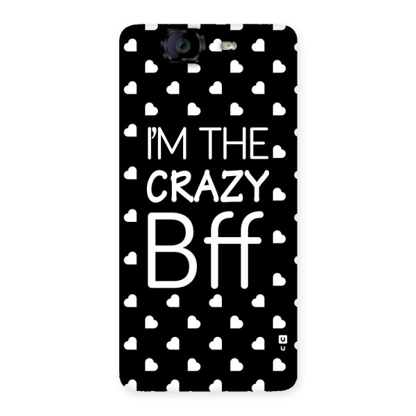 Crazy Bff Back Case for Canvas Knight A350