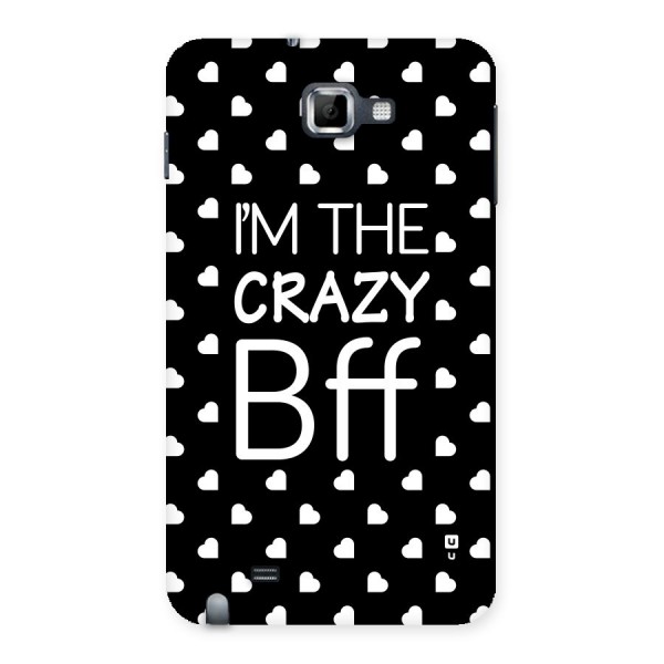 Crazy Bff Back Case for Galaxy Note