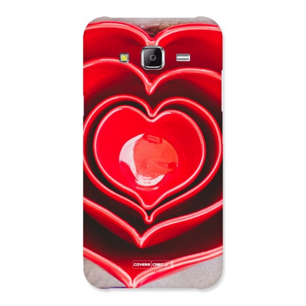 Crazy Heart Back Case for Samsung Galaxy J5