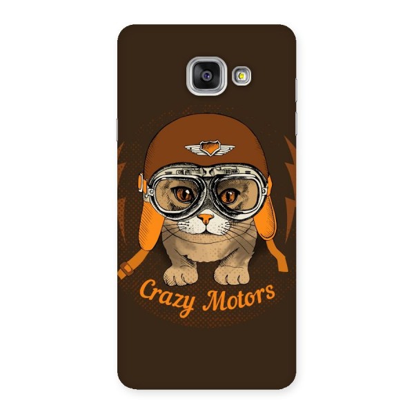 Crazy cat Back Case for Galaxy A7 2016