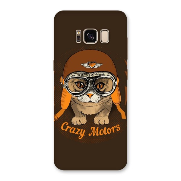 Crazy cat Back Case for Galaxy S8