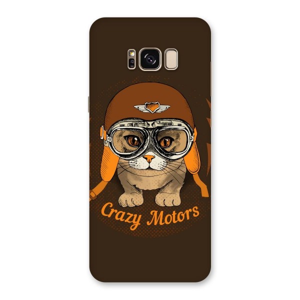 Crazy cat Back Case for Galaxy S8 Plus